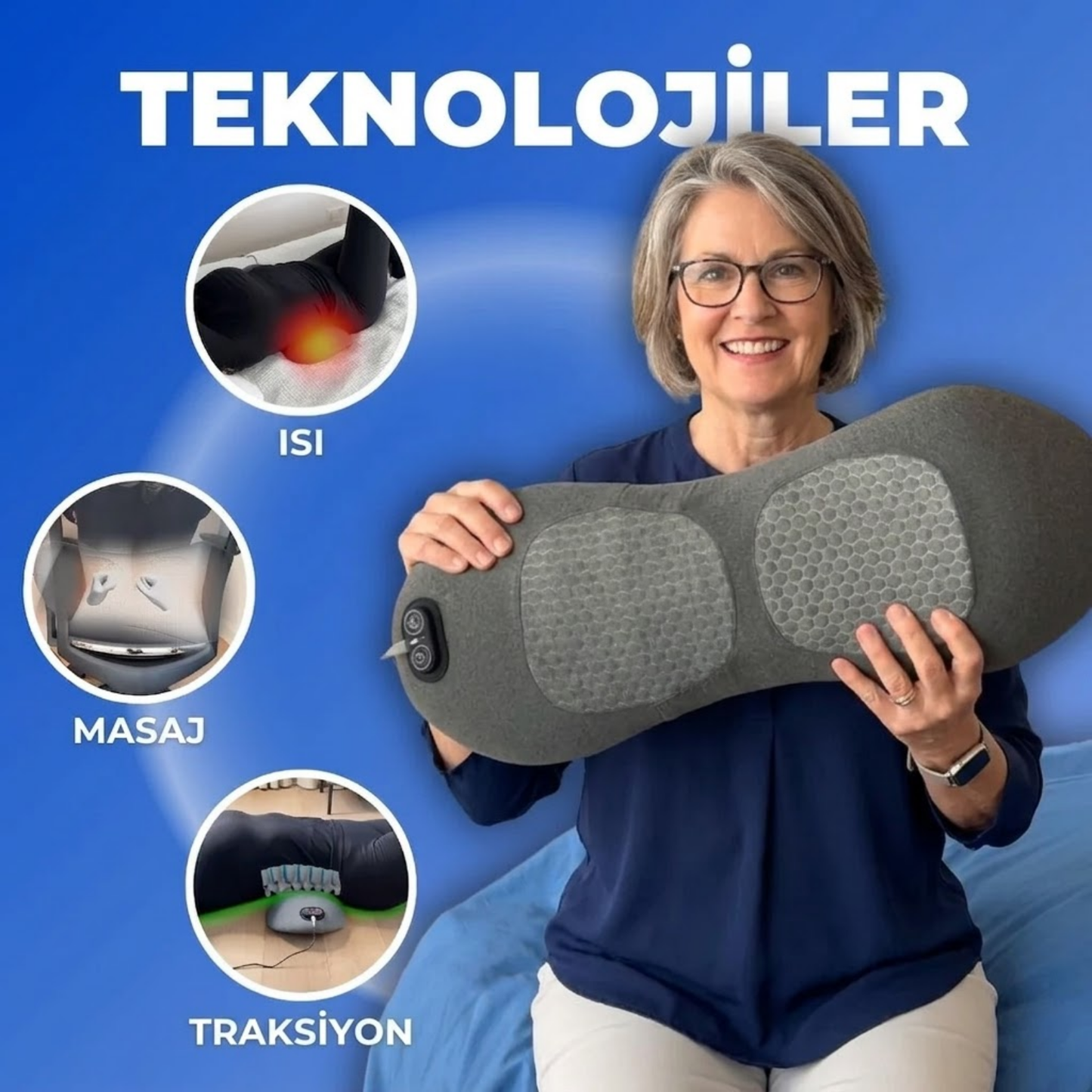 Spenne™ - Üç Terapili Masaj Aleti